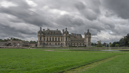 Obraz premium Château de Chantilly en France