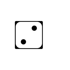 Game dice. Set of game dice vector