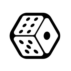 Game dice. Set of game dice vector