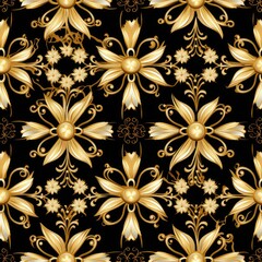 Fototapeta premium gold new year pattern wallpaper background
