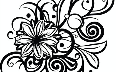 Free vector floral decorative elements