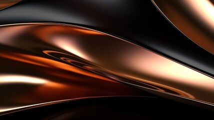 horizontal abstract view of a shiny wallpaper background AI generated