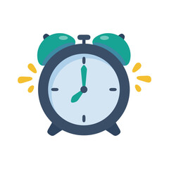 alarm clock icon For notification of time to pay taxes