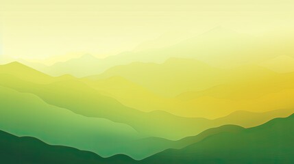 Nature illustration sunset landscape atmosphere. Environment theme.