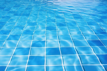 Underwater Blue Pool Tiles