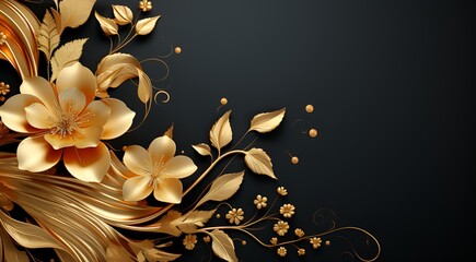 gold plain luxury background