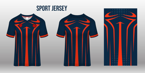 sport jersey design fabric textile template
