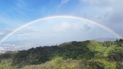 Fototapeta premium rainbow in the sky