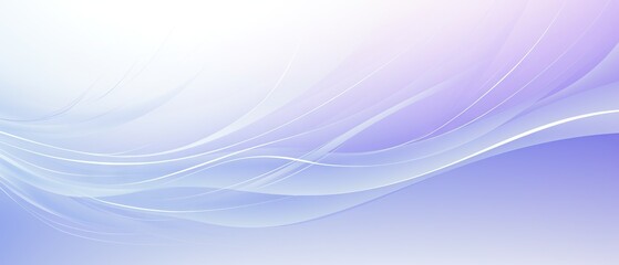 Obraz premium Abstract light streams dancing on a gradient of purple hues, conveying a sense of calm fluidity