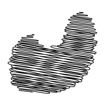 scrible blob shape for background