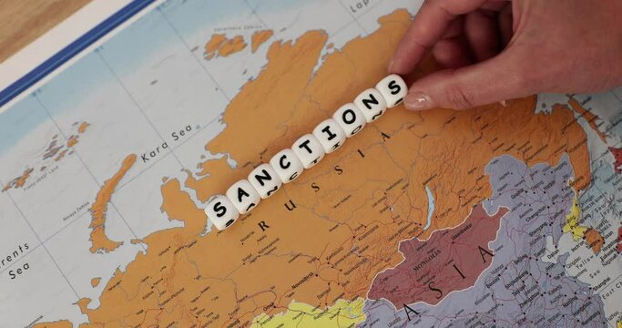 Economic financial and political sanctions war against Russia