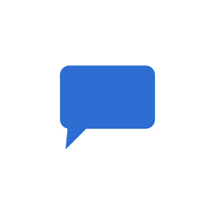 Fototapeta premium minimalist chat bubbles vector design