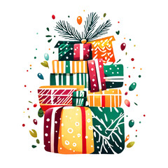 Chrismas shopping bag