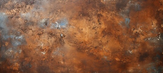 Gorgeous copper metal texture background design with a stunning and lustrous shiny metallic surface - obrazy, fototapety, plakaty