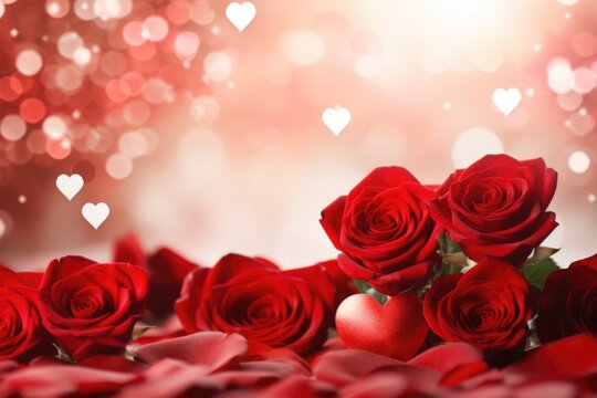 beautiful valentines picture of roses for love