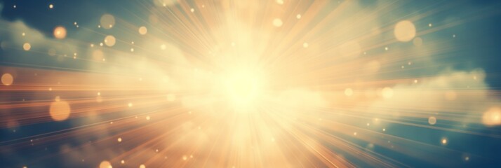Ethereal vintage sunbeams casting a warm and nostalgic glow on a textured grunge background