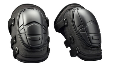 GuardShield Scooter Knee Protectors On Isolated Background