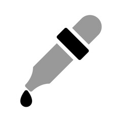Eye Dropper Monochrome Icon