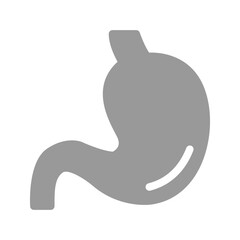 Stomach Monochrome Icon