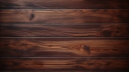 Zelfklevend Fotobehang Brown wood texture background © Cedar