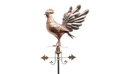 Gorgeous Handy Weather Vane Isolated on Transparent Background PNG.