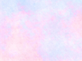 ピンクと水色のぼかし背景素材 ライトトーン