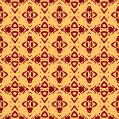 Blue and white watercolor ornament painted with watercolor on paper.