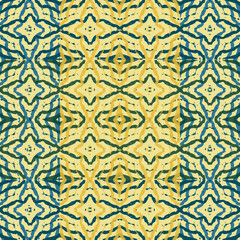 Blue and white watercolor ornament painted with watercolor on paper.