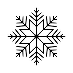 Obraz premium Snowflake icon. Isolated snowflake collection. Frost background. Christmas icon. Holiday, new year, Christmas, celebrate, day. New 2024 year. vector illustration