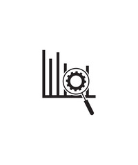 graph icon, vector best flat icon.