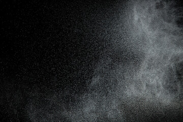 Million of Star Dust, Photo image of falling down shower rain snow, heavy snows storm flying....