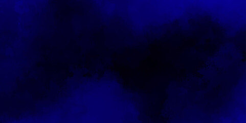 Navy Blue background with clouds, dark blue grunge texture with grainy Light ink canvas for modern creative grunge design Watercolor on deep dark blue paper background vivid textured aquarelle painted