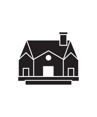 villa icon, vector best flat icon.