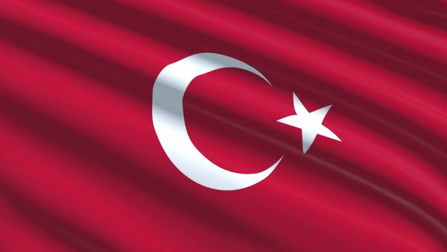 Turkish flag video