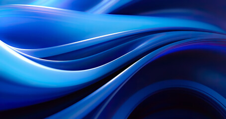 blue abstract flowing fluid background wallpaper