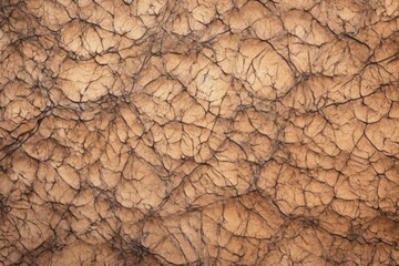 Naklejka premium macro shot of thick, fibrous old paper