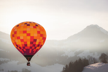 Backlit Mosaic - Chateau d'Oex, Switzerland