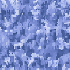 Digital camouflage seamless pattern military geometric camo background