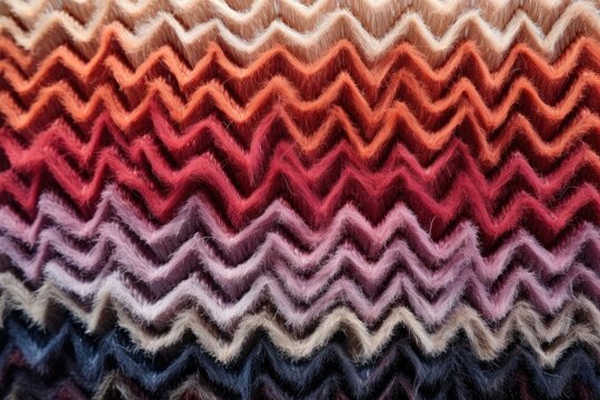 zoomed-in texture of a wool rug