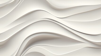 Texture of white paint or gypsum plaster with abstract wave pattern. Background for wallpaper and postcards. Wedding image. SEAMLESS PATTERN. SEAMLESS WALLPAPER.
