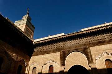 Madrasa Bou Inania. Fes, Marocco