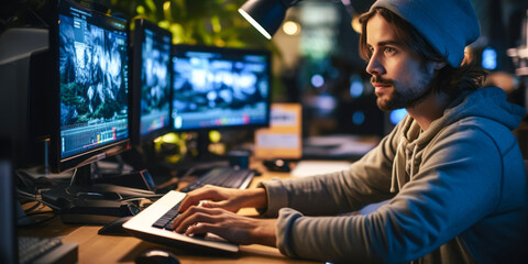 Skilled Editor in Film and Video Industry, Enhancing Visual Narratives through Advanced Editing Techniques.