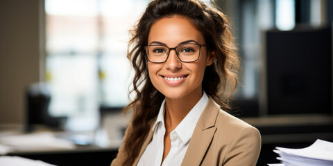 Obraz premium Professional Clerk Specializing in Alphabetical and Numerical Document Filing Systems.