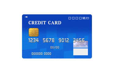 クレジットカード イラスト リアル
