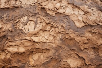 different tones of brown in mud layers
