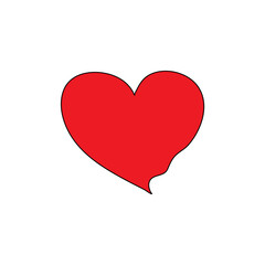 Love Heart Symbol Icon