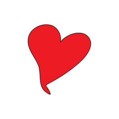 Love Heart Symbol Icon