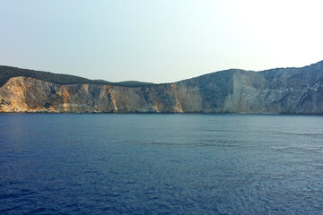 Coastline of Lefkada, Ionian Islands, Greece