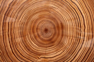 radial pattern of wood grains on tree bark