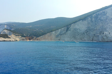 Coastline of Lefkada, Ionian Islands, Greece